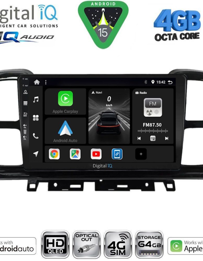 DIGITAL IQ BXK 19088_CPAA (9inc) MULTIMEDIA TABLET for CITROEN C5 AIRCROSS mod. 2017-2021
