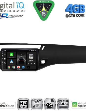 DIGITAL IQ BXK 19092BL_CPAA (9inc) MULTIMEDIA TABLET for CITROEN C3 - DS3 mod. 2009-2016 (BLACK)