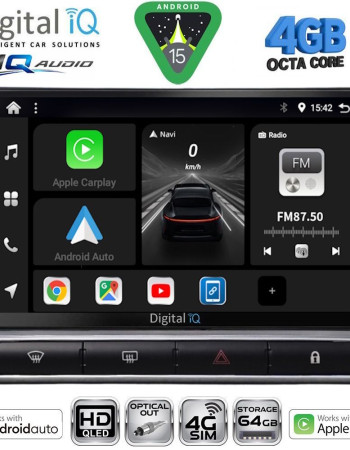 DIGITAL IQ BXK 19093H_CPAA (9inc) MULTIMEDIA TABLET for CITROEN C3 - DS3 mod. 2016-2024 High Version