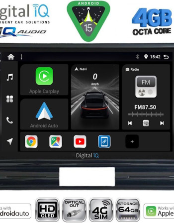 DIGITAL IQ BXK 19093L_CPAA (9inc) MULTIMEDIA TABLET for CITROEN C3 - DS3 mod. 2016-2024 Low Version