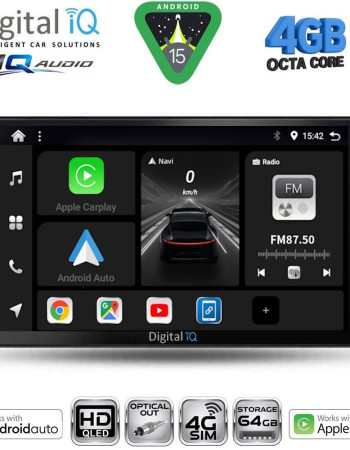 DIGITAL IQ BXK 19103B_CPAA (9inc) MULTIMEDIA TABLET for DACIA DUSTER mod. 2012-2019
