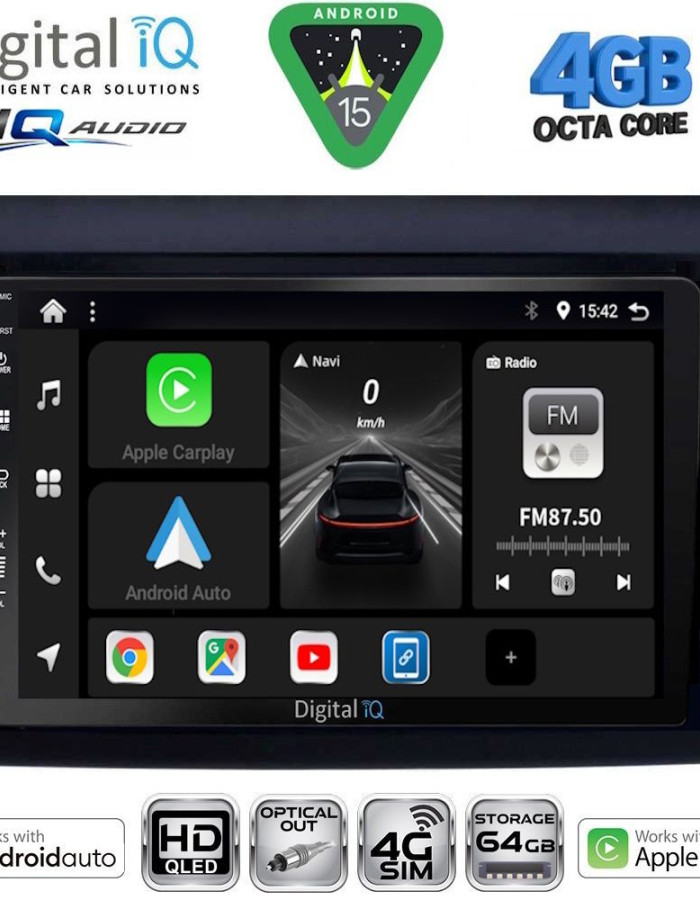 DIGITAL IQ BXK 19140_CPAA (9inc) MULTIMEDIA TABLET for FIAT DUCATO mod. 2006-2011
