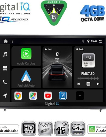 DIGITAL IQ BXK 19151_CPAA (10inc) MULTIMEDIA TABLET for FORD ECOSPORT mod. 2018-2023