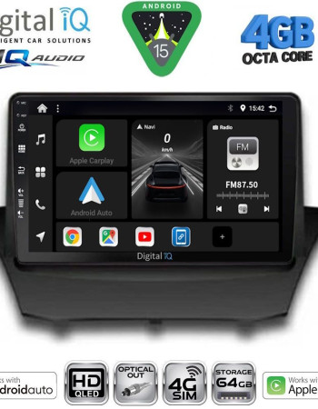 DIGITAL IQ BXK 19154A_CPAA (9inc) MULTIMEDIA TABLET for FORD FIESTA mod. 2008-2017