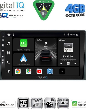 DIGITAL IQ BXK 19158_CPAA (9inc) MULTIMEDIA TABLET for FORD FOCUS mod. 2019-2025