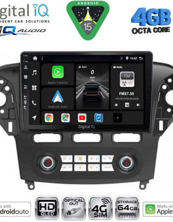DIGITAL IQ BXK 19163_CPAA CLIMA (10inc) MULTIMEDIA TABLET for FORD MONDEO mod. 2011-2013