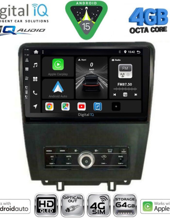 DIGITAL IQ BXK 19165_CPAA (9inc) MULTIMEDIA TABLET for FORD MUSTANG mod. 2010-2015
