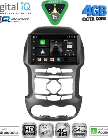 DIGITAL IQ BXK 19171S_CPAA (9inc) MULTIMEDIA TABLET for FORD RANGER mod. 2011-2015