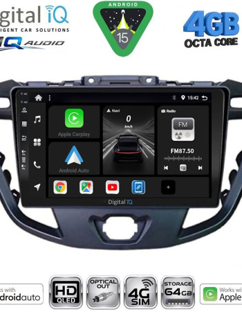 DIGITAL IQ BXK 19177_CPAA (9inc) MULTIMEDIA TABLET for FORD TRANSIT CUSTOM | TOURNEO CUSTOM mod. 2013-2019