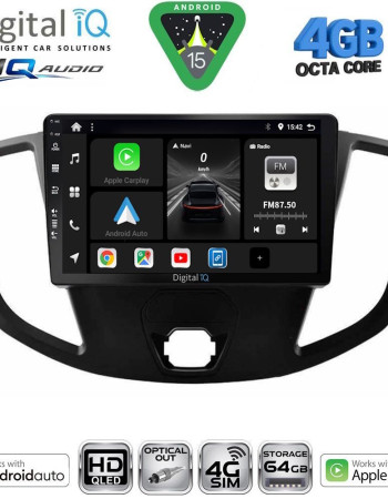 DIGITAL IQ BXK 19179_CPAA  (9inc) MULTIMEDIA TABLET for FORD TRANSIT mod. 2014-2020