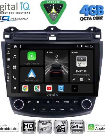 DIGITAL IQ BXK 19182_CPAA (10inc) MULTIMEDIA TABLET for HONDA ACCORD mod. 2003-2007