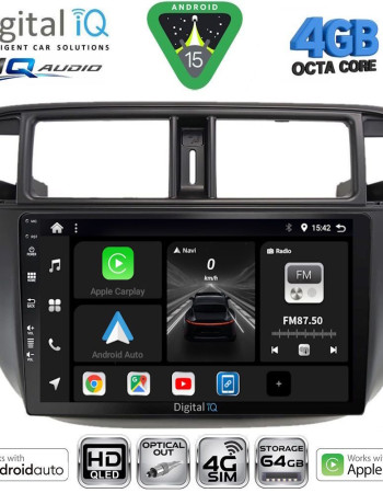 DIGITAL IQ BXK 19186_CPAA A/C (9inc) MULTIMEDIA TABLET for HONDA CIVIC mod. 1995-2001