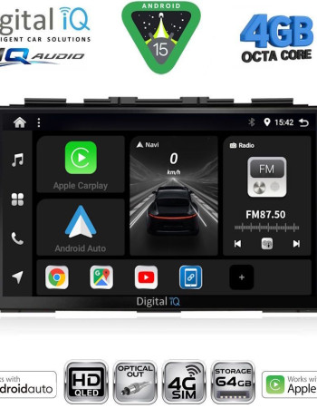 DIGITAL IQ BXK 19197_CPAA (9inc) MULTIMEDIA TABLET for HONDA CRV mod. 2006-2012