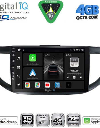 DIGITAL IQ BXK 19198_CPAA (10inc) MULTIMEDIA TABLET for HONDA CRV mod. 2013-2017