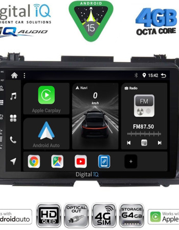 DIGITAL IQ BXK 19201_CPAA (9inc) MULTIMEDIA TABLET for HONDA HRV mod. 2015-2021