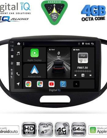 DIGITAL IQ BXK 19223_CPAA (9inc) MULTIMEDIA TABLET for HYUNDAI i10 mod. 2008-2013