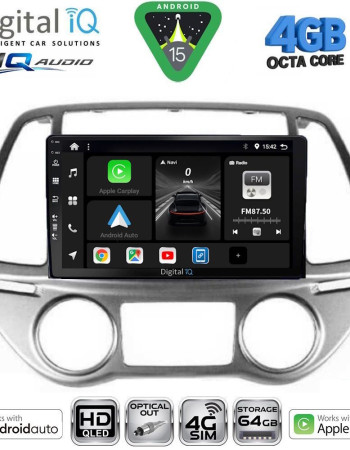 DIGITAL IQ BXK 19227_CPAA CLIMA (9inc) MULTIMEDIA TABLET for HYUNDAI i20 mod. 2008-2012