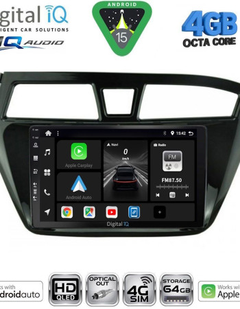 DIGITAL IQ BXK 19229_CPAA (9inc) MULTIMEDIA TABLET for HYUNDAI i20 mod. 2014-2018