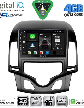 DIGITAL IQ BXK 19231_CPAA CLIMA (9inc) MULTIMEDIA TABLET for HYUNDAI i30 mod. 2007-2012
