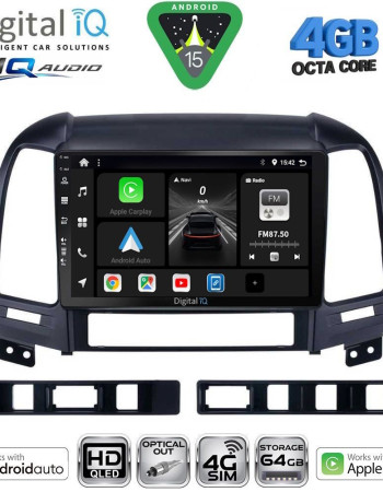 DIGITAL IQ BXK 19239_CPAA (9inc) MULTIMEDIA TABLET for HYUNDAI SANTA FE  mod. 2005-2013