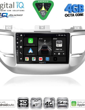 DIGITAL IQ BXK 19243_CPAA (9inc) MULTIMEDIA TABLET for HYUNDAI TUCSON  mod. 2015-2019