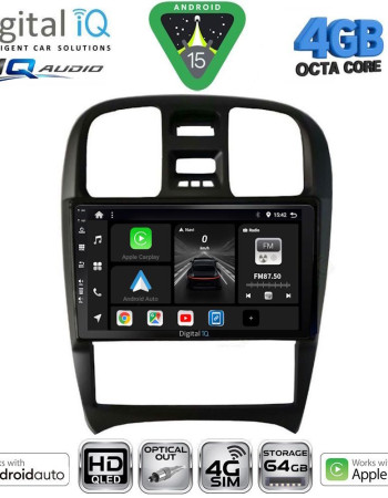 DIGITAL IQ BXK 19247_CPAA (9inc) MULTIMEDIA TABLET for HYUNDAI SONATA mod. 2000-2006