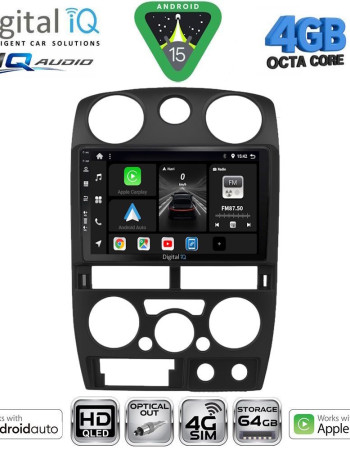 DIGITAL IQ BXK 19254BL_CPAA (9inc) MULTIMEDIA TABLET for ISUZU D-MAX mod. 2008-2012 (BLACK)