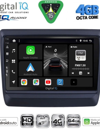 DIGITAL IQ BXK 19256_CPAA (9inc) MULTIMEDIA TABLET for ISUZU DMAX mod. 2020-2026