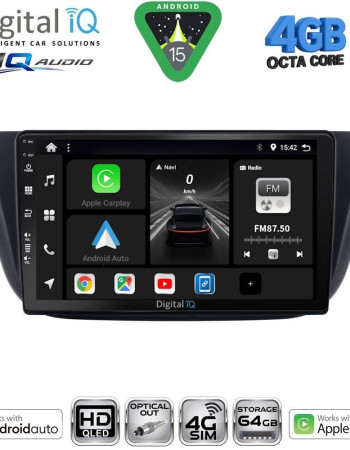 DIGITAL IQ BXK 19265_CPAA (9inc) MULTIMEDIA TABLET for IVECO DAILY mod. 2014-2023