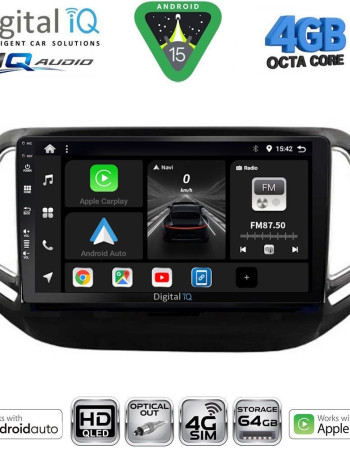 DIGITAL IQ BXK 19278_CPAA (10inc) MULTIMEDIA TABLET for JEEP COMPASS mod. 2016-2021