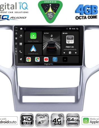 DIGITAL IQ BXK 19282_CPAA (9inc) MULTIMEDIA TABLET for JEEP GRAND CHEROKEE mod. 2011-2014
