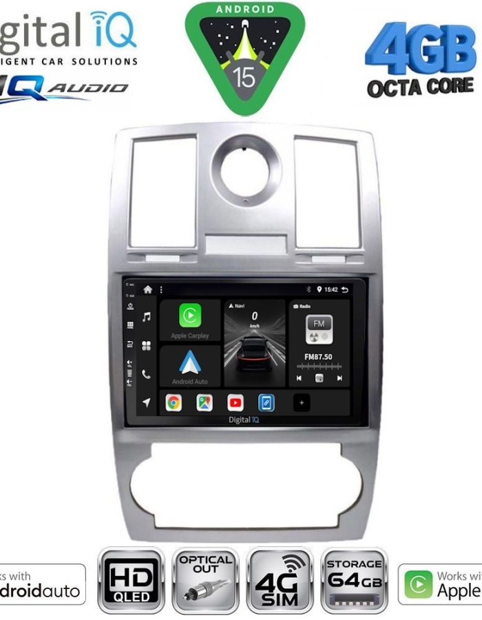 DIGITAL IQ BXK 19285_CPAA (9inc) MULTIMEDIA TABLET for CHRYSLER 300C mod. 2005-2010