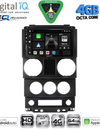 DIGITAL IQ BXK 19292_CPAA (9inc) MULTIMEDIA TABLET for JEEP WRANGLER  mod. 2006-2011