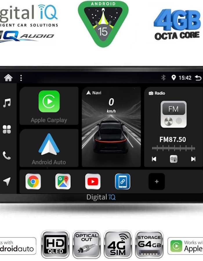 DIGITAL IQ BXK 19300_CPAA (9inc) MULTIMEDIA TABLET for KIA CEED  mod. 2006-2009
