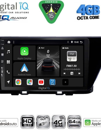 DIGITAL IQ BXK 19305_CPAA (9inc) MULTIMEDIA TABLET for KIA NIRO mod. 2017-2021