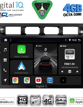 DIGITAL IQ BXK 19306_CPAA (9inc) MULTIMEDIA TABLET for KIA PICANTO mod. 2004-2008