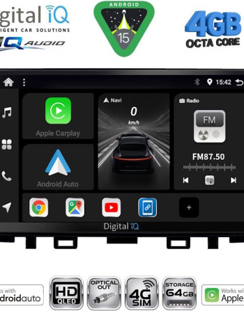 DIGITAL IQ BXK 19316_CPAA (9inc) MULTIMEDIA TABLET for KIA RIO mod. 2018-2026 – STONIC mod. 2017-2026