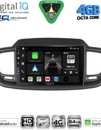 DIGITAL IQ BXK 19319_CPAA (10inc) MULTIMEDIA TABLET for KIA SORENTO mod. 2014-2020