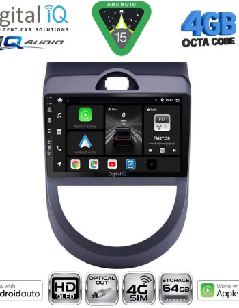 DIGITAL IQ BXK 19320_CPAA (9inc) MULTIMEDIA TABLET for KIA SOUL mod. 2008-2013