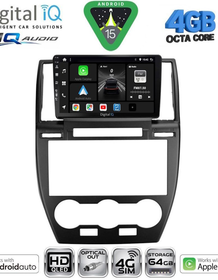 DIGITAL IQ BXK 19330_CPAA (9inc) MULTIMEDIA TABLET for FREELANDER 2 mod. 2006-2014