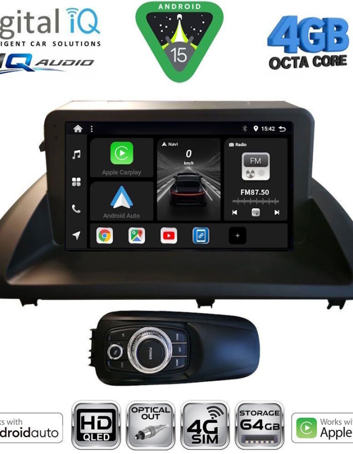 DIGITAL IQ BXK 19340_CPAA (9inc) MULTIMEDIA TABLET for LEXUS CT 200 mod. 2011-2020