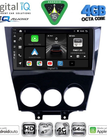 DIGITAL IQ BXK 19395_CPAA (9inc) MULTIMEDIA TABLET for MAZDA RX8 mod. 2008-2014
