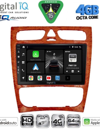 DIGITAL IQ BXK 19402CH_CPAA (9inc) MULTIMEDIA TABLET for MERCEDES C (W203) mod. 1999-2004