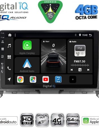 DIGITAL IQ BXK 19405BL_CPAA (9inc) MULTIMEDIA TABLET for MERCEDES C (W204) mod. 2007-2011