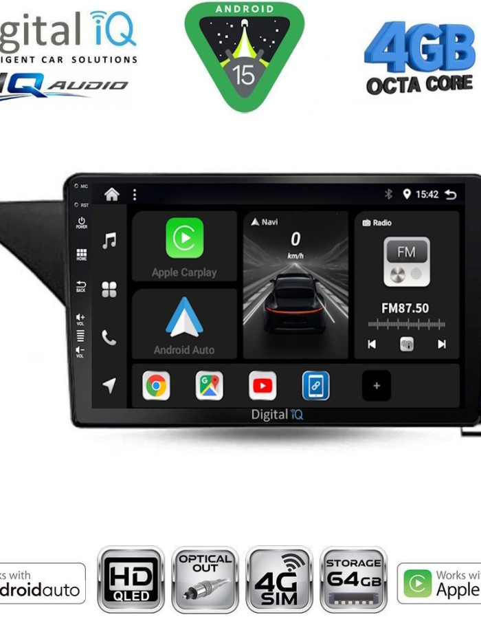 DIGITAL IQ BXK 19410_CPAA (10inc) MULTIMEDIA TABLET for MERCEDES E (W212) mod. 2012-2014 (NTG 4.5)