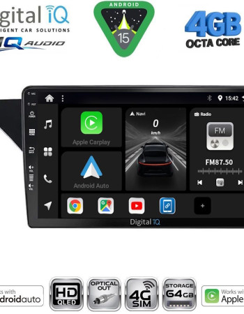 DIGITAL IQ BXK 19411_CPAA (9inc) (NTG 4.0) MULTIMEDIA TABLET for MERCEDES GLK (X204) mod. 2008-2012