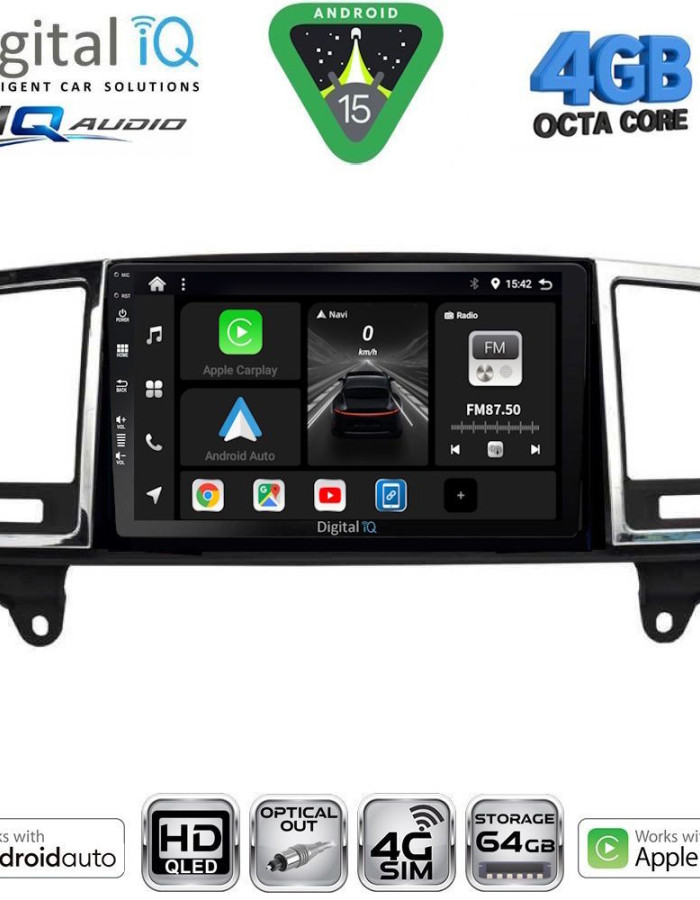 DIGITAL IQ BXK 19415_CPAA (9inc) MULTIMEDIA TABLET for MERCEDES ML (W166) – GL (X166) mod. 2011-2019
