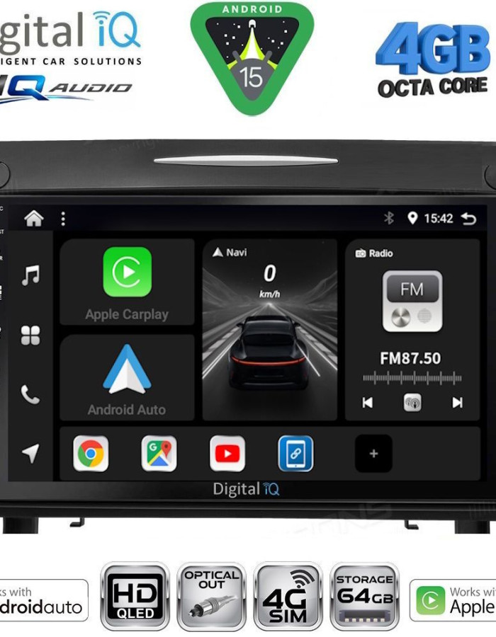 DIGITAL IQ BXK 19419_CPAA (9inc) MULTIMEDIA TABLET for MERCEDES SLK R171 mod. 2004-2010