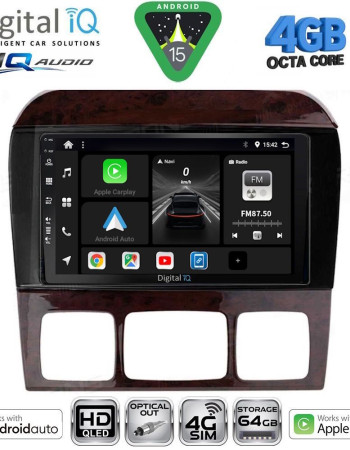 DIGITAL IQ BXK 19426_CPAA (9inc) MULTIMEDIA TABLET for MERCEDES  S  W220  mod. 1998-2005