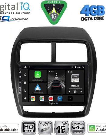 DIGITAL IQ BXK 19431_CPAA (9inc) MULTIMEDIA TABLET for MITSUBISHI ASX mod. 2020-2023